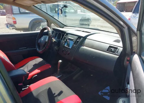 2007 Nissan Versa 1.8S из США, поврежденный, VIN 3N1BC13E27L411249